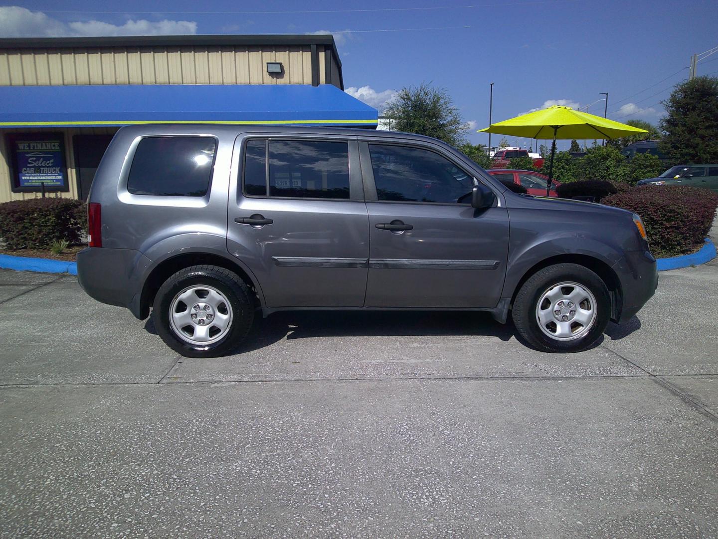 2015 BLACK HONDA PILOT LX (5FNYF3H26FB) , located at 390 Hansen Avenue, Orange Park, FL, 32065, (904) 276-7933, 30.130497, -81.787529 - Photo#2